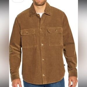 NWT GAP Corduroy Button Down Wide-ribbed Cotton Jacket Fall Shacket